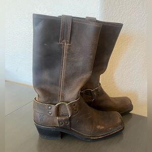 Frye Harness Leather Boots Size 6 Women’s  Made in USA